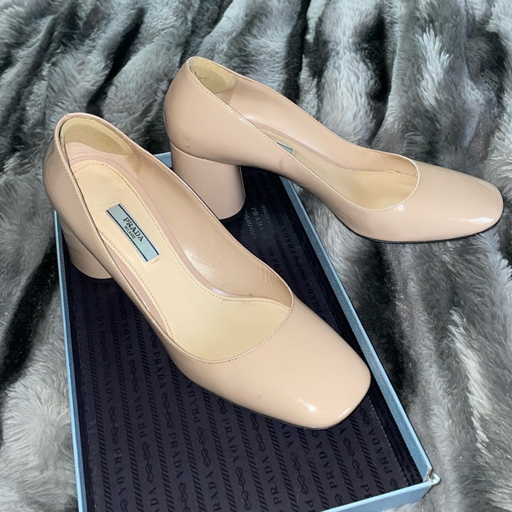 Timeless Prada Calzature Donna Vernice Heels